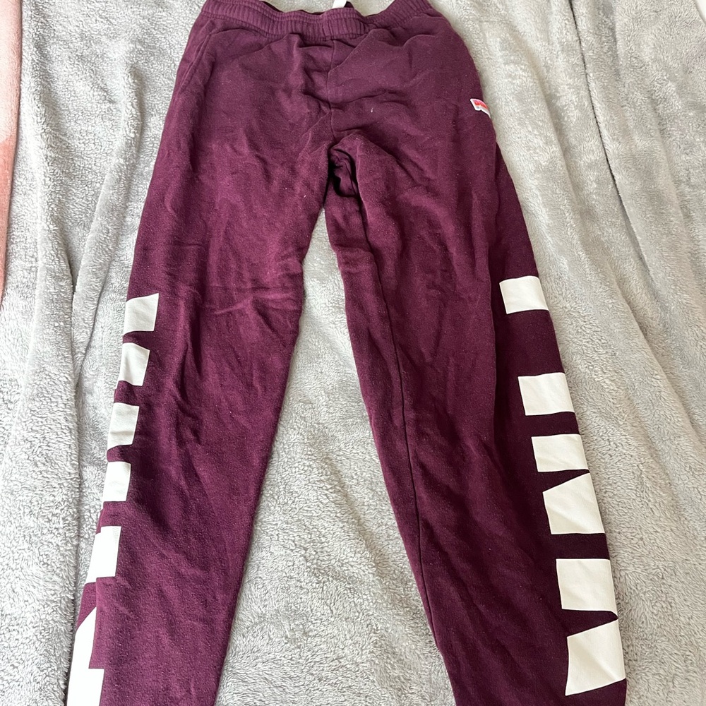 Pink sweats